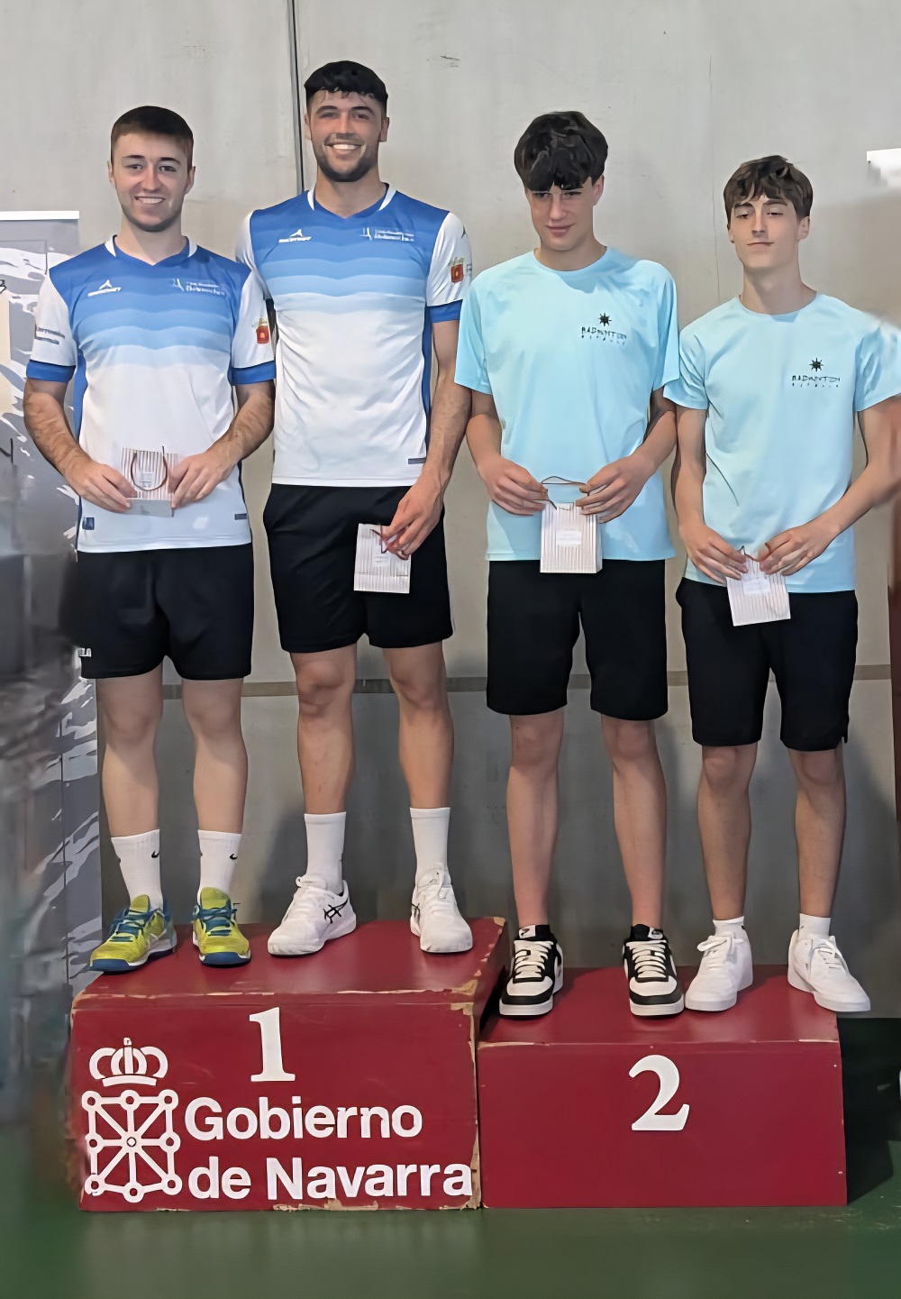 "El Club Bádminton Belmecher conquista siete medallas en el Campeonato Navarro Absoluto"